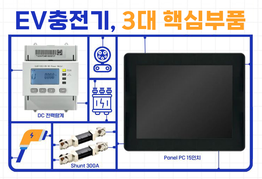 [뉴스레터 vol.16] EV충전기에 오디하이텍 3대 핵심부품으로 완성하다!