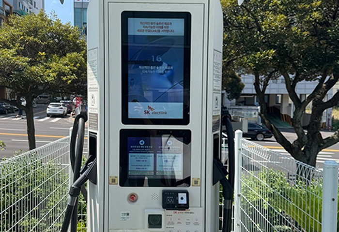 [Panel PC] Samsung Store EV Charging Station (Jeju) – 15" ECM